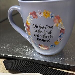 Floral Lavender Mug